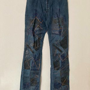 Anti Flirt Jeans - front inkprint designs